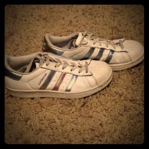 Adidas Superstar size 5 shoes